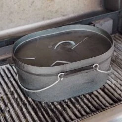 SANTOS Kastenform Oval Mit Deckel, Gusseisen, 42 X 31 Cm 28 SANTOS Kastenform Oval Mit Deckel, Gusseisen, 42 X 31 Cm -Grillmeister 393bb6a5f68bc343b49aa04b347c67be