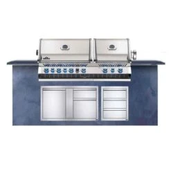 Napoleon Einbaugrill Prestige Pro 825, Edelstahl Inkl. Drehspieß -Grillmeister 3ab78308efcbc39dc8830c92a622f598
