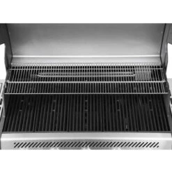 SANTOS S-518 Mit Seiten- & Heckbrenner, Edelstahl Inkl. Drehspieß, Rostheber & Silikonablage & Graviertes ZWILLING Pro Messer -Grillmeister 7db3ec2c68596bc6680688ccd3495e01