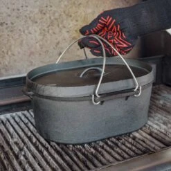 SANTOS Kastenform Oval Mit Deckel, Gusseisen, 42 X 31 Cm 29 SANTOS Kastenform Oval Mit Deckel, Gusseisen, 42 X 31 Cm -Grillmeister 7e2b0aefac9d35b1896150303b0c433e