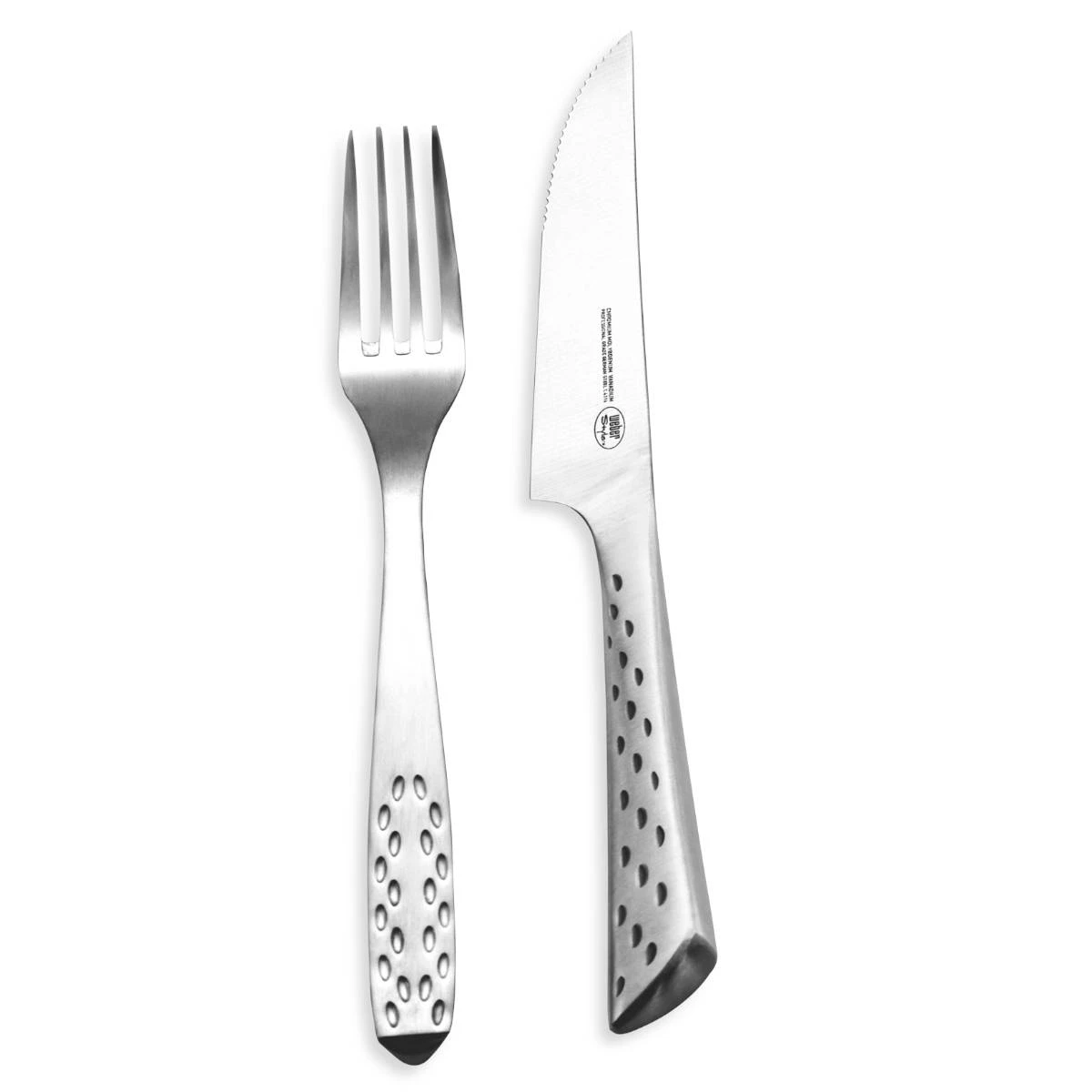 Weber Deluxe Steak- Set - 4-teilig, Edelstahl 5 Weber Deluxe Steak- Set - 4-teilig, Edelstahl – Bild 3