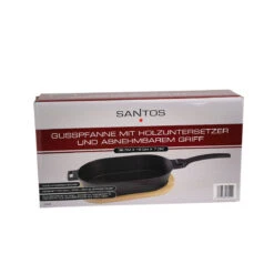 SANTOS Gusseiserne Grillpfanne, Oval Mit Abnehmbarem Griff, 36 X 19 Cm 23 SANTOS Gusseiserne Grillpfanne, Oval Mit Abnehmbarem Griff, 36 X 19 Cm -Grillmeister 98c1bbfd41980f6065f4e920b4e1f8fa