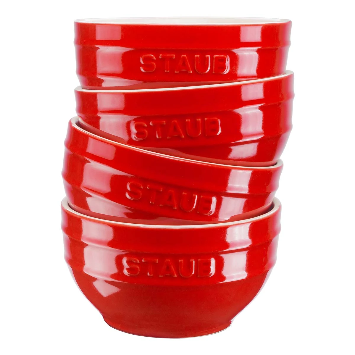 STAUB Schüsselset, 4-tlg, Kirsch-Rot, 400ml 3 STAUB Schüsselset, 4-tlg, Kirsch-Rot, 400ml