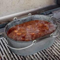 SANTOS Kastenform Oval Mit Deckel, Gusseisen, 42 X 31 Cm 22 SANTOS Kastenform Oval Mit Deckel, Gusseisen, 42 X 31 Cm -Grillmeister a94c9845f09bae598e98ab26e127f359