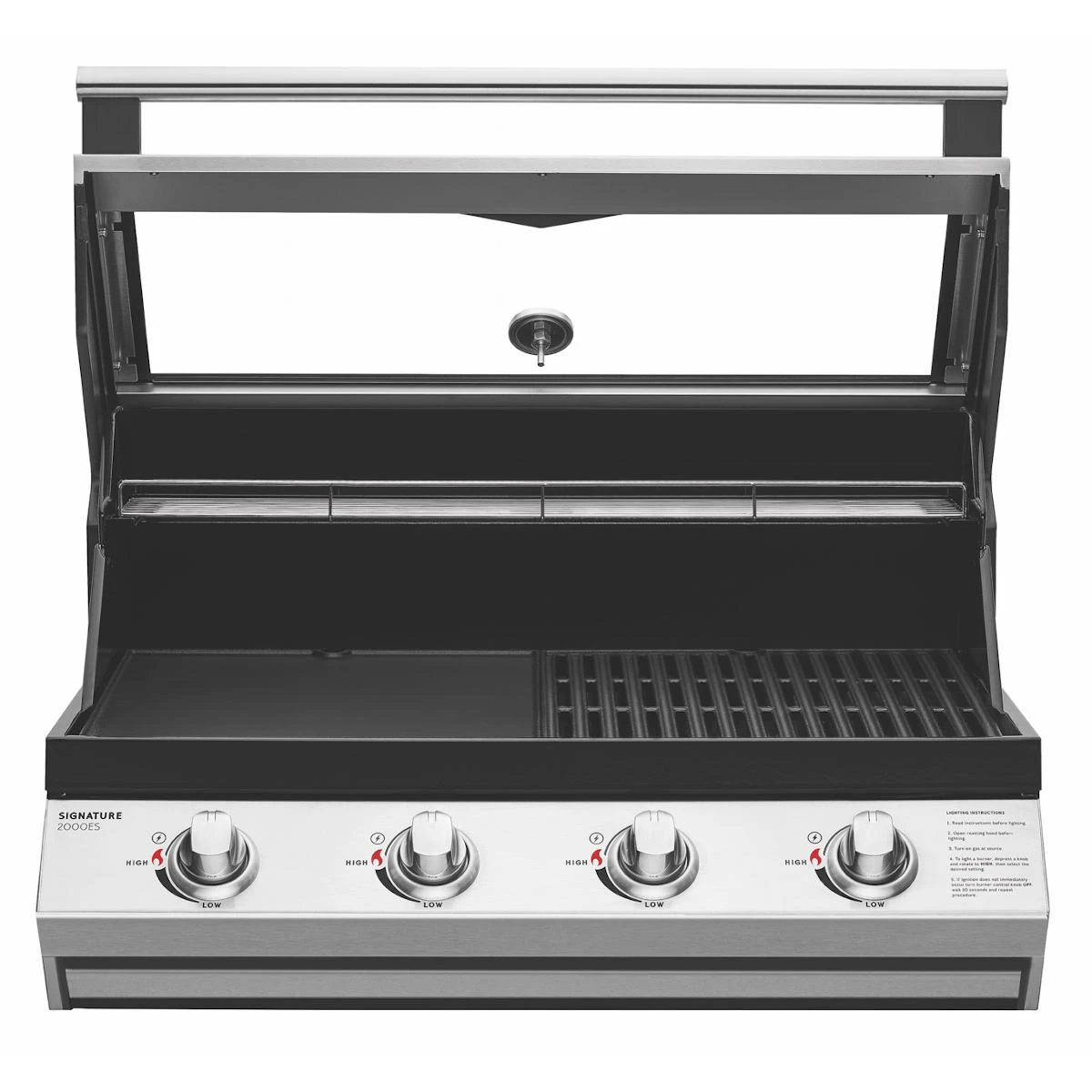 BeefEater 2000S Serie Einbaugrill Mit 4 Brennern 7 BeefEater 2000S Serie Einbaugrill Mit 4 Brennern – Bild 5
