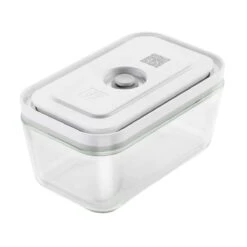 ZWILLING FRESH & SAVE Vakuumbox, M, Glas, Weiß