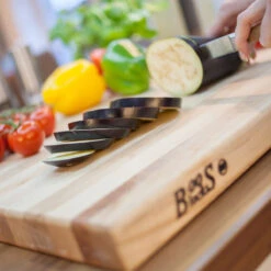 Boos Blocks Schneidebrett ChefLite, Ahorn Mit Griffmulden 46x31x3 Cm -Grillmeister bb 46x31x3cm ahornholz 213 sg 6d78738e69af38f9bdc2ca2a6f8d1037