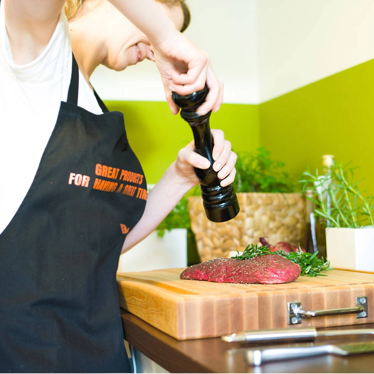 Boos Blocks Schneidebrett ProChef, Ahorn Mit Edelstahlgriffen 61x46x6 Cm 3 Boos Blocks Schneidebrett ProChef, Ahorn Mit Edelstahlgriffen 61x46x6 Cm