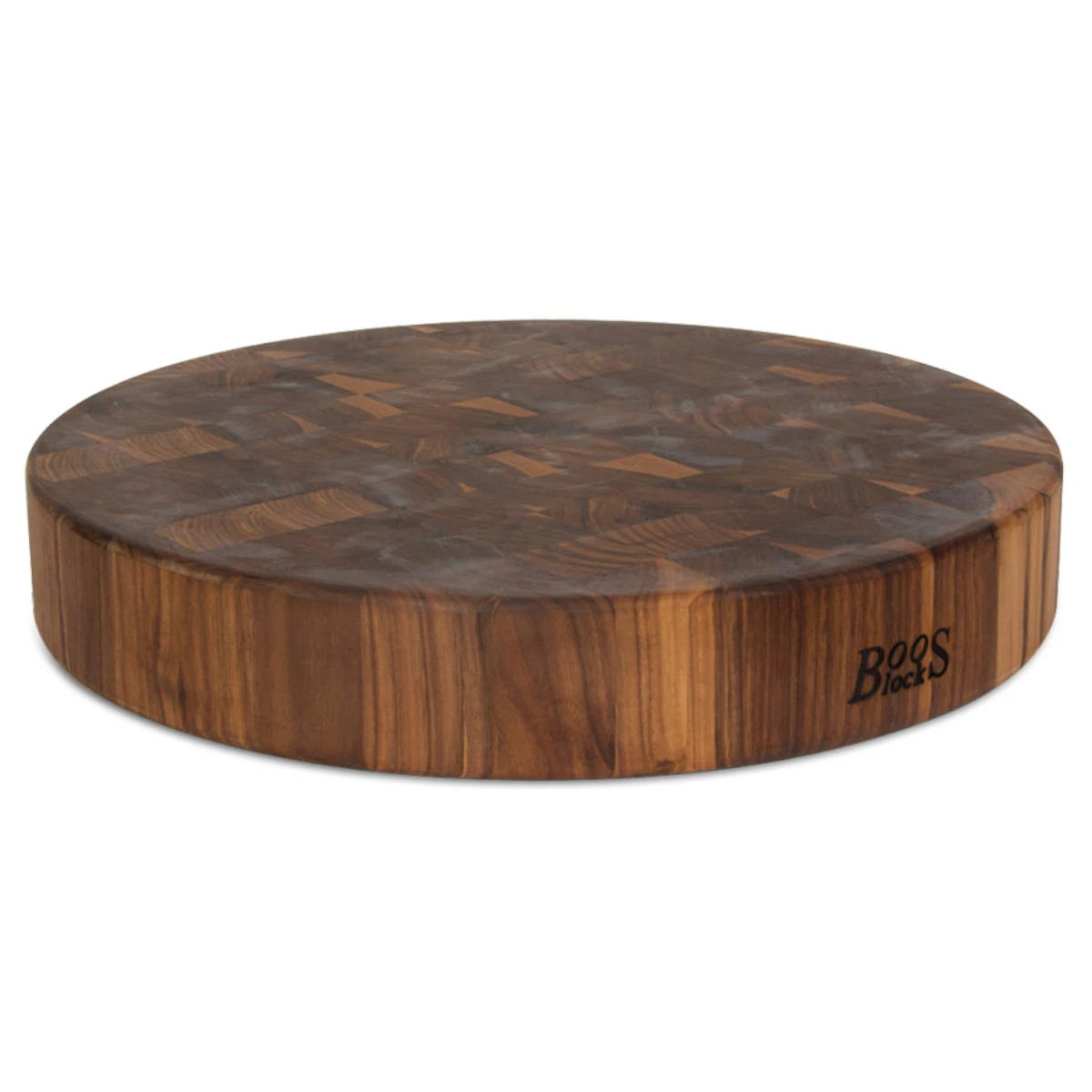 Boos Blocks Hackblock Stirnholz Classic, Walnuss Rund Ø 46 Cm 5 Boos Blocks Hackblock Stirnholz Classic, Walnuss Rund Ø 46 Cm – Bild 3
