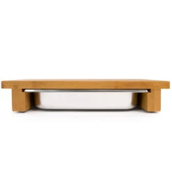 Cleenbo Classic Schneidebrett Bambus Mit Edelstahlwanne 10 Cleenbo Classic Schneidebrett Bambus Mit Edelstahlwanne -Grillmeister cleenbo bamboo gn ef629314234e381d8247849a636d7c77