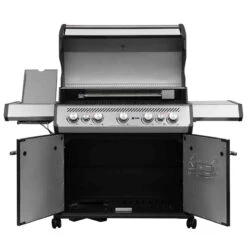 SANTOS S-518 Mit Seiten- Und Heckbrenner, Schwarz, Inkl. Drehspieß, Rostheber & Silikonablage & Graviertes ZWILLING Pro Messer 25 SANTOS S-518 Mit Seiten- Und Heckbrenner, Schwarz, Inkl. Drehspieß, Rostheber & Silikonablage & Graviertes ZWILLING Pro Messer -Grillmeister e70e35694f5e40ae83c4650efcb9c9bd