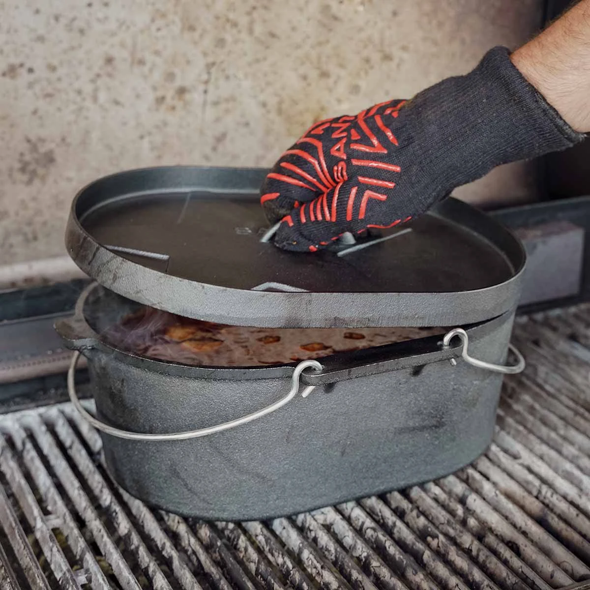 SANTOS Kastenform Oval Mit Deckel, Gusseisen, 42 X 31 Cm 3 SANTOS Kastenform Oval Mit Deckel, Gusseisen, 42 X 31 Cm