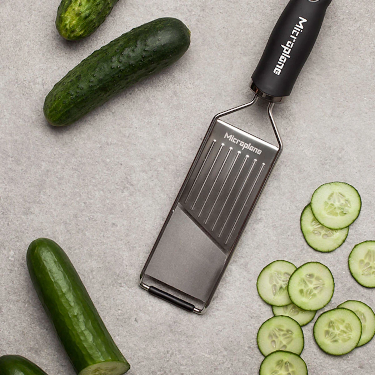 Microplane Gourmet Profi-Gemüsehobel, Schwarz 4 Microplane Gourmet Profi-Gemüsehobel, Schwarz – Bild 2