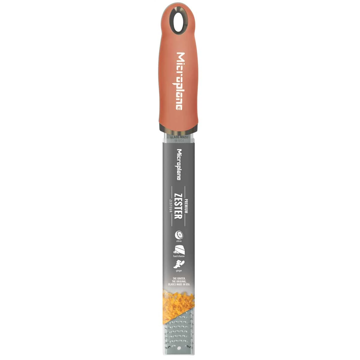 Microplane Premium Reibe / Zester, Zimt Orange 3 Microplane Premium Reibe / Zester, Zimt Orange