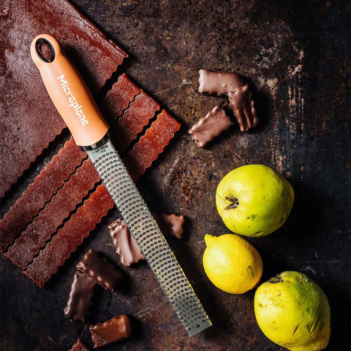 Microplane Premium Reibe / Zester, Zimt Orange 5 Microplane Premium Reibe / Zester, Zimt Orange – Bild 3