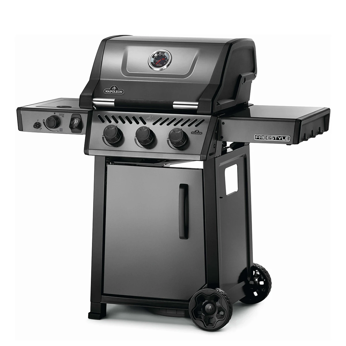 Napoleon Freestyle 365, 3 Hauptbrenner, Mit Sizzle Zone Seitenbrenner Und Tür, Graphit 10 Napoleon Freestyle 365, 3 Hauptbrenner, Mit Sizzle Zone Seitenbrenner Und Tür, Graphit – Bild 8