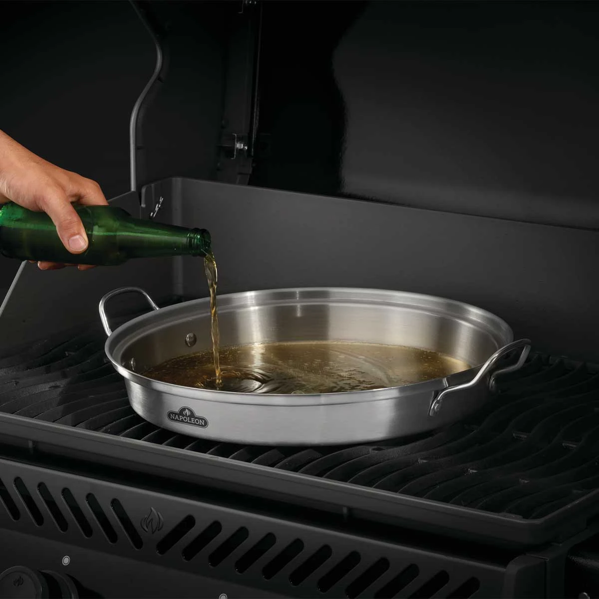 Napoleon PRO Edelstahl 3in1 Geflügelhalter 5 Napoleon PRO Edelstahl 3in1 Geflügelhalter – Bild 3