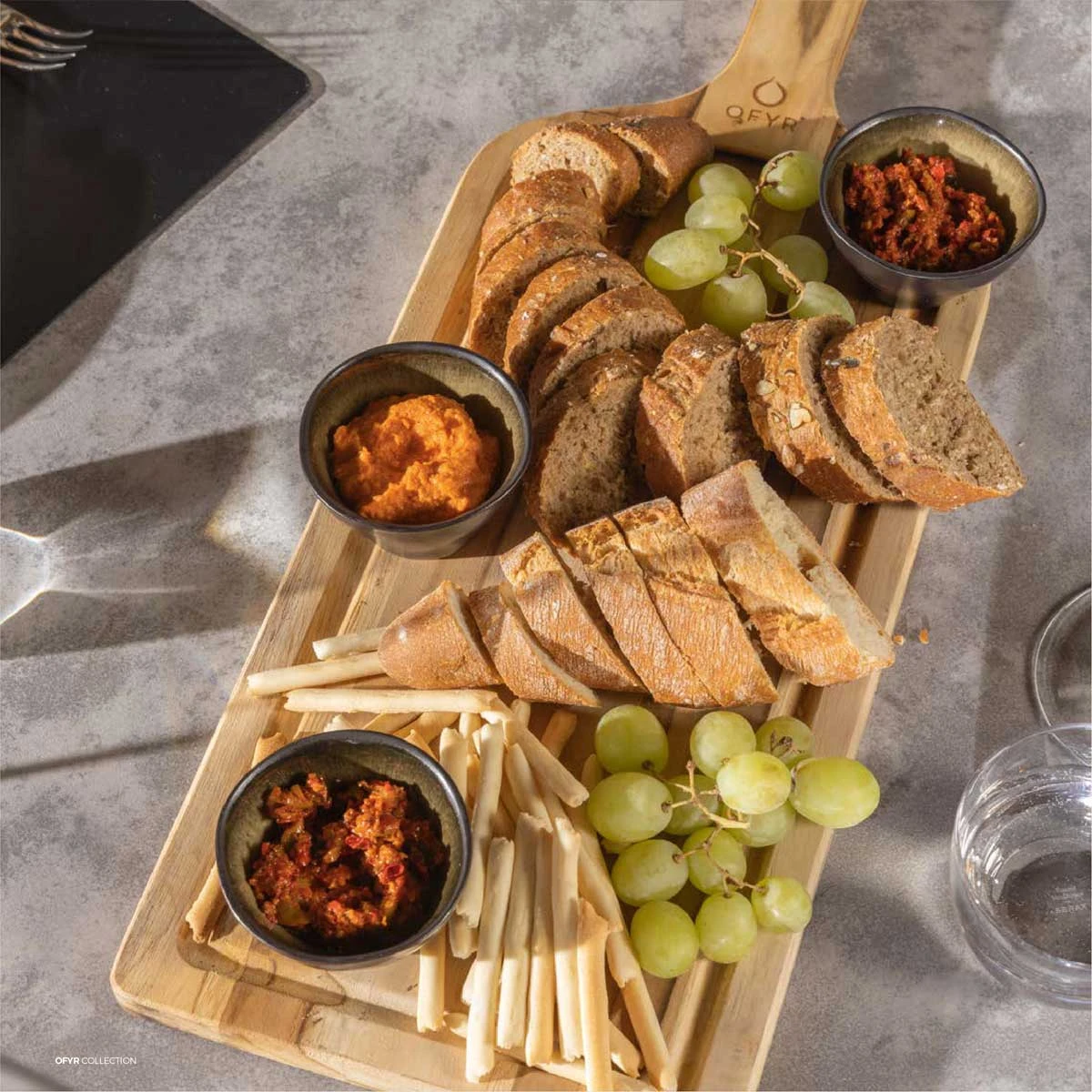 OFYR Servierbretter Teakholz, 3er Set 3 OFYR Servierbretter Teakholz, 3er Set