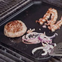 SANTOS Wende-Gussplatte Mit Holzuntersetzer Und Abnehmbaren Griffen 40 X 32 X 1,9 Cm -Grillmeister s wende gussplatte mit holzuntersetzer und abnehmbaren griffen 40 cm x 32 25 cm x 1 9 cm e419bdc0397294f105fdf7c7f5a1aab1