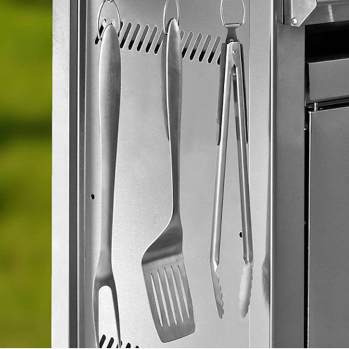 SANTOS 3-teiliges Grillbesteck, Edelstahl 3 SANTOS 3-teiliges Grillbesteck, Edelstahl