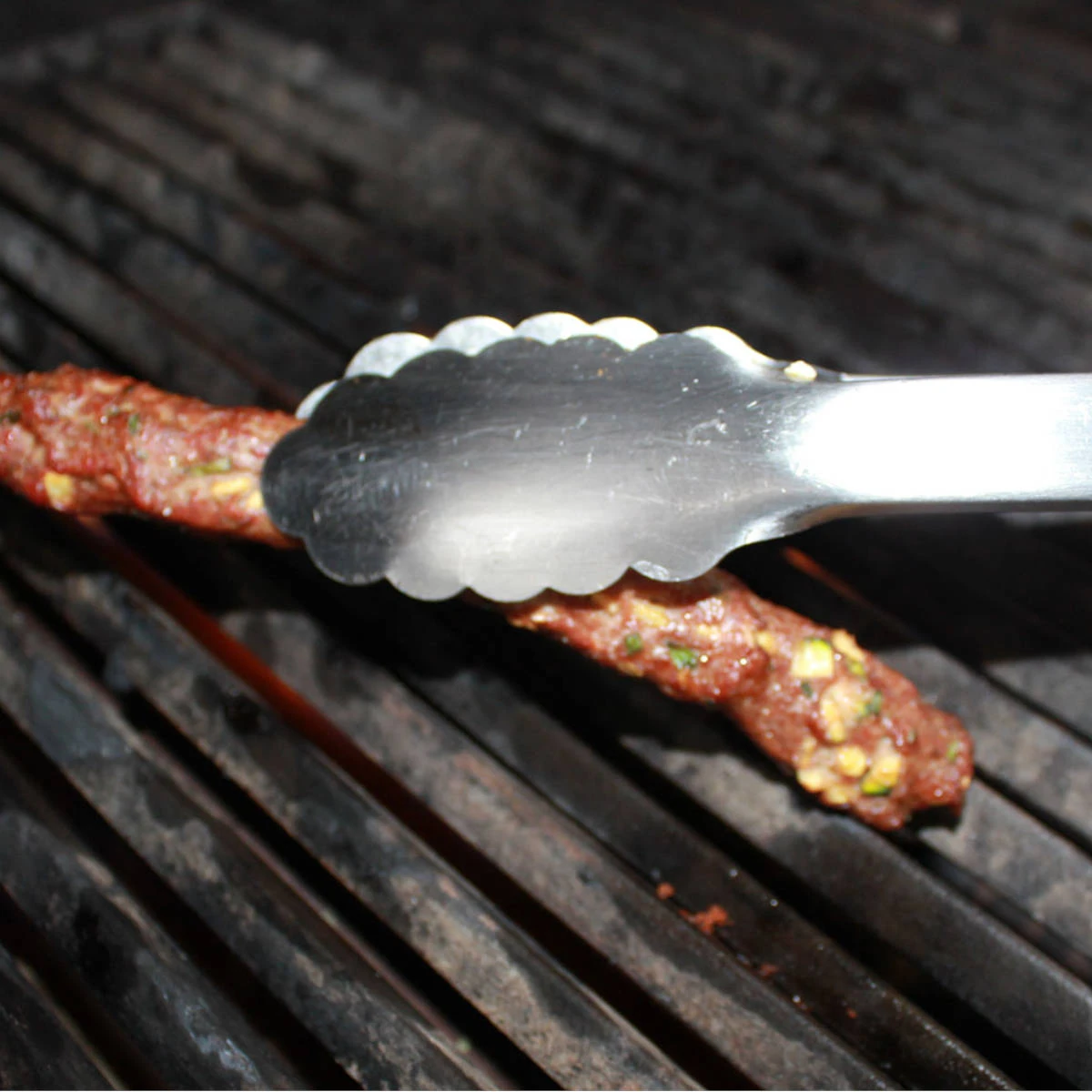 SANTOS 3-teiliges Grillbesteck, Edelstahl 7 SANTOS 3-teiliges Grillbesteck, Edelstahl – Bild 5