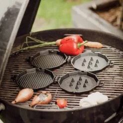 SANTOS Burgerdevil Burgereisen, Gusseisen, Ø 12 Cm 14 SANTOS Burgerdevil Burgereisen, Gusseisen, Ø 12 Cm -Grillmeister santos burgerdevil burgereisen gusseisen 12 cm 50df76a8844bd7c84a3661ba66675c2c