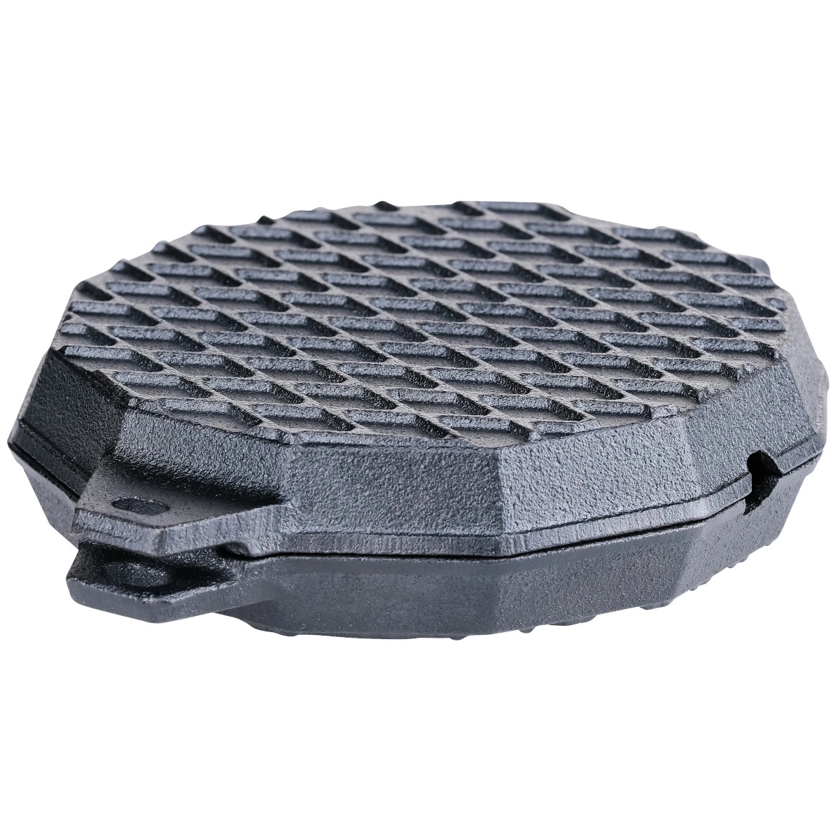 SANTOS Burgerdevil Burgereisen, Gusseisen, Ø 12 Cm 4 SANTOS Burgerdevil Burgereisen, Gusseisen, Ø 12 Cm – Bild 2