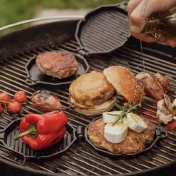 SANTOS Burgerdevil Burgereisen, Gusseisen, Ø 12 Cm 17 SANTOS Burgerdevil Burgereisen, Gusseisen, Ø 12 Cm -Grillmeister santos burgerdevil burgereisen gusseisen 12 cm ac32d3203ba34695dd1b92d8705500dc