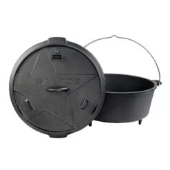 SANTOS Dutch Oven 12qt Mit Füßen -Grillmeister santos dutch oven 12qt mit fue en 049d1290f1a78cc5c15dac2b5c92cfee