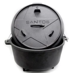 SANTOS Dutch Oven 9qt Mit Füßen -Grillmeister santos dutch oven 9qt mit fue en 5725b1bac7b6a12e7d46e1fcf706ab09