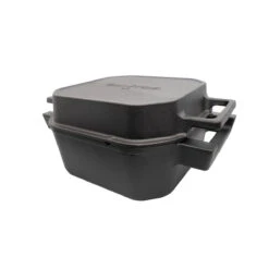 SANTOS Dutch Oven Square 7qt Ohne Füße (6,5l) -Grillmeister santos dutch oven square 7qt ohne fue e 6 5l ed79a791e7ada71882aa630c4f2cba40