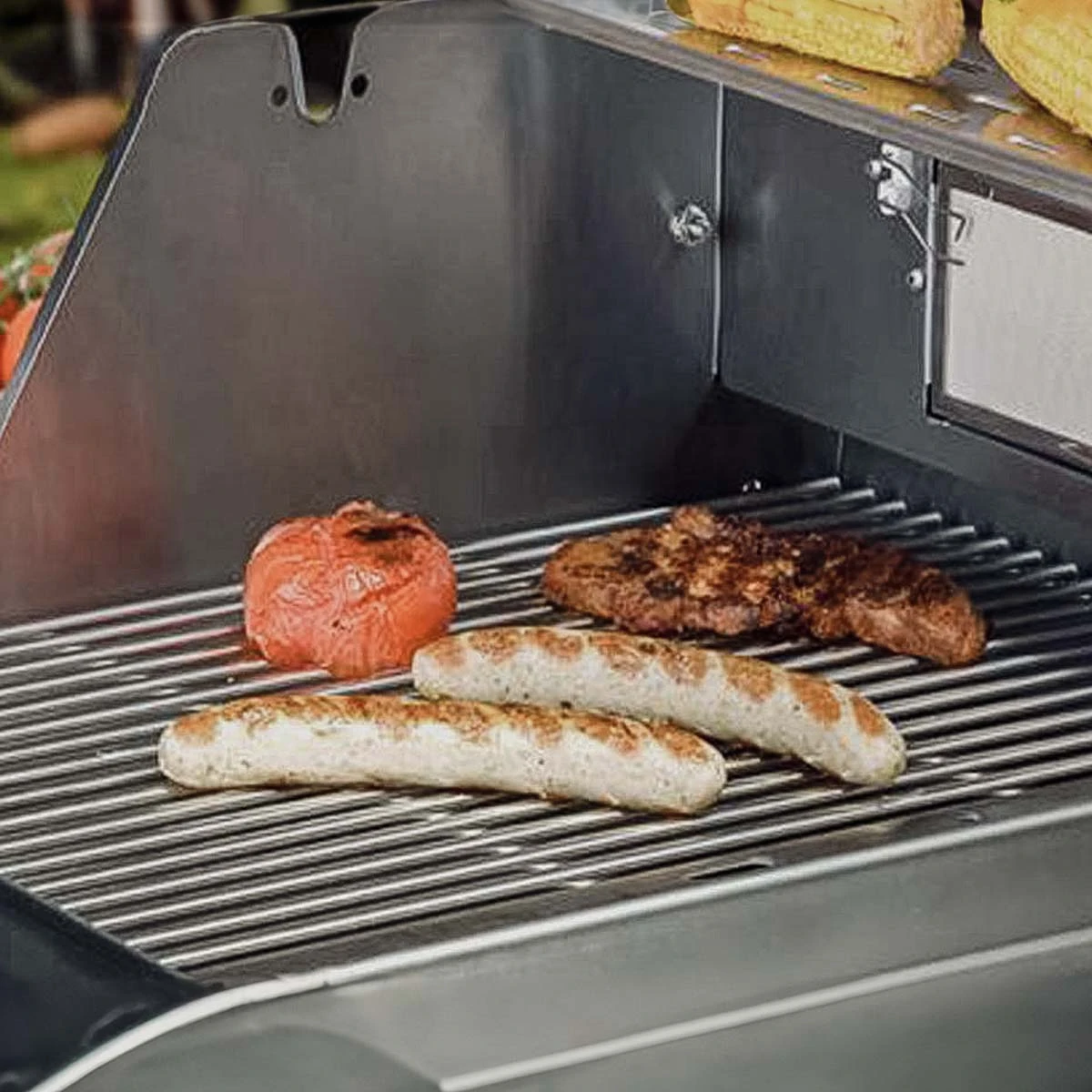 SANTOS Edelstahl Grillrost 46,5 X 38,4 Cm 4 SANTOS Edelstahl Grillrost 46,5 X 38,4 Cm – Bild 2