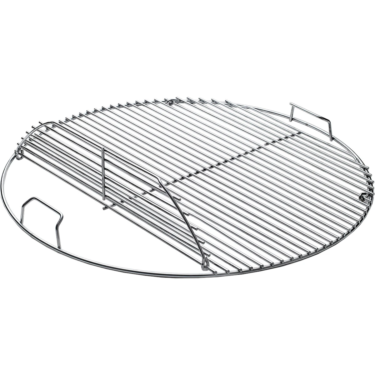 SANTOS Klappbarer Grillrost Rund Für Holzkohlegrills ø 57 Cm, Edelstahl 3 SANTOS Klappbarer Grillrost Rund Für Holzkohlegrills ø 57 Cm, Edelstahl