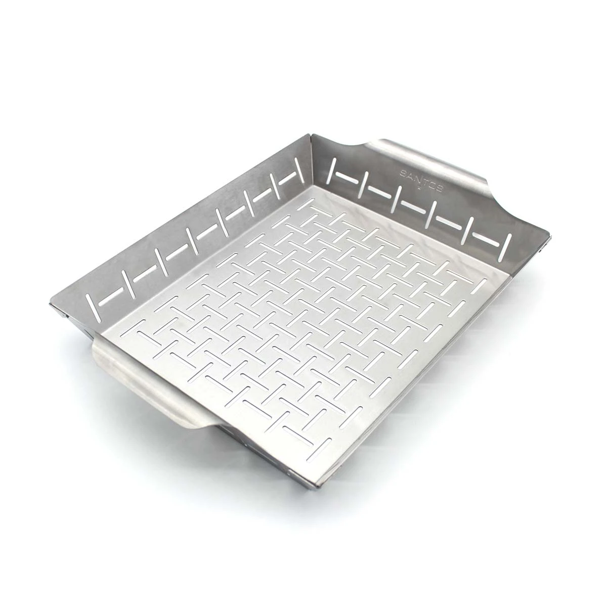 SANTOS Gemüsekorb L / Grillpfanne Edelstahl, 35 X 24,2 cm 8 SANTOS Gemüsekorb L / Grillpfanne Edelstahl, 35 X 24,2 cm – Bild 6