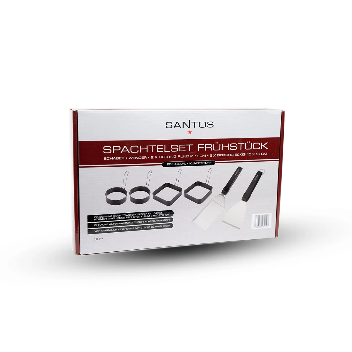 SANTOS Grillspachtel Frühstücksset, 6-teilig 11 SANTOS Grillspachtel Frühstücksset, 6-teilig – Bild 9