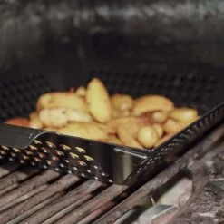 SANTOS Gemüsekorb XL / Grillwok Schwarz, 30,5 X 30,5 cm -Grillmeister santos grillwok schwarz 30 5 x 30 5 173c7a0e42af3b7358e870c70a11ff3c