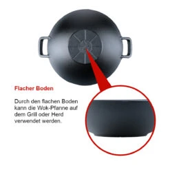 SANTOS Gusseisen Wok, Ø 32 Cm 15 SANTOS Gusseisen Wok, Ø 32 Cm -Grillmeister santos gusseisen wok 32 cm 864e1d733a2fe5a7be37ba6f72e83f6f