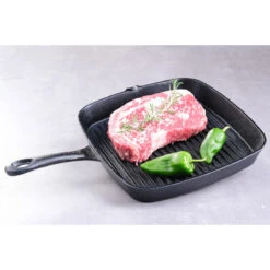 SANTOS Gusseiserne Grillpfanne, 23 X 23 Cm -Grillmeister santos gusseiserne grillpfanne gr 23 x 23 cm 8a711f2fa7007868d3e77e97c3bcc7fc