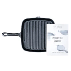 SANTOS Gusseiserne Grillpfanne, 23 X 23 Cm -Grillmeister santos gusseiserne grillpfanne gr 23 x 23 cm c76d38efc6b6b9f712da648cf38dcb0b