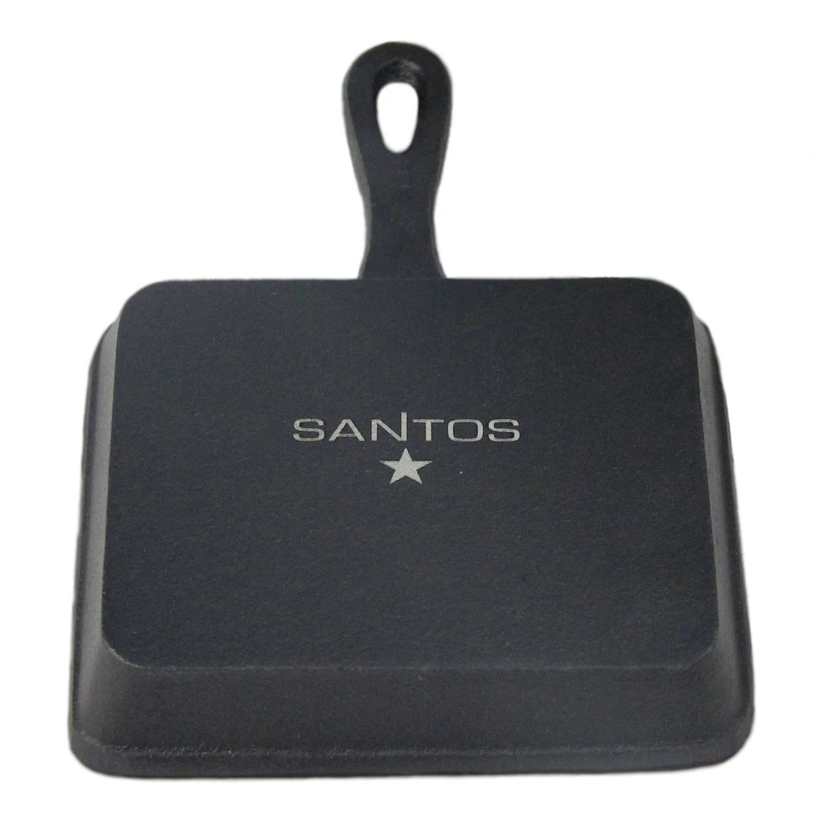 SANTOS Kleine Gusseiserne Grillpfanne, 12,5 X 10,5 Cm 5 SANTOS Kleine Gusseiserne Grillpfanne, 12,5 X 10,5 Cm – Bild 3