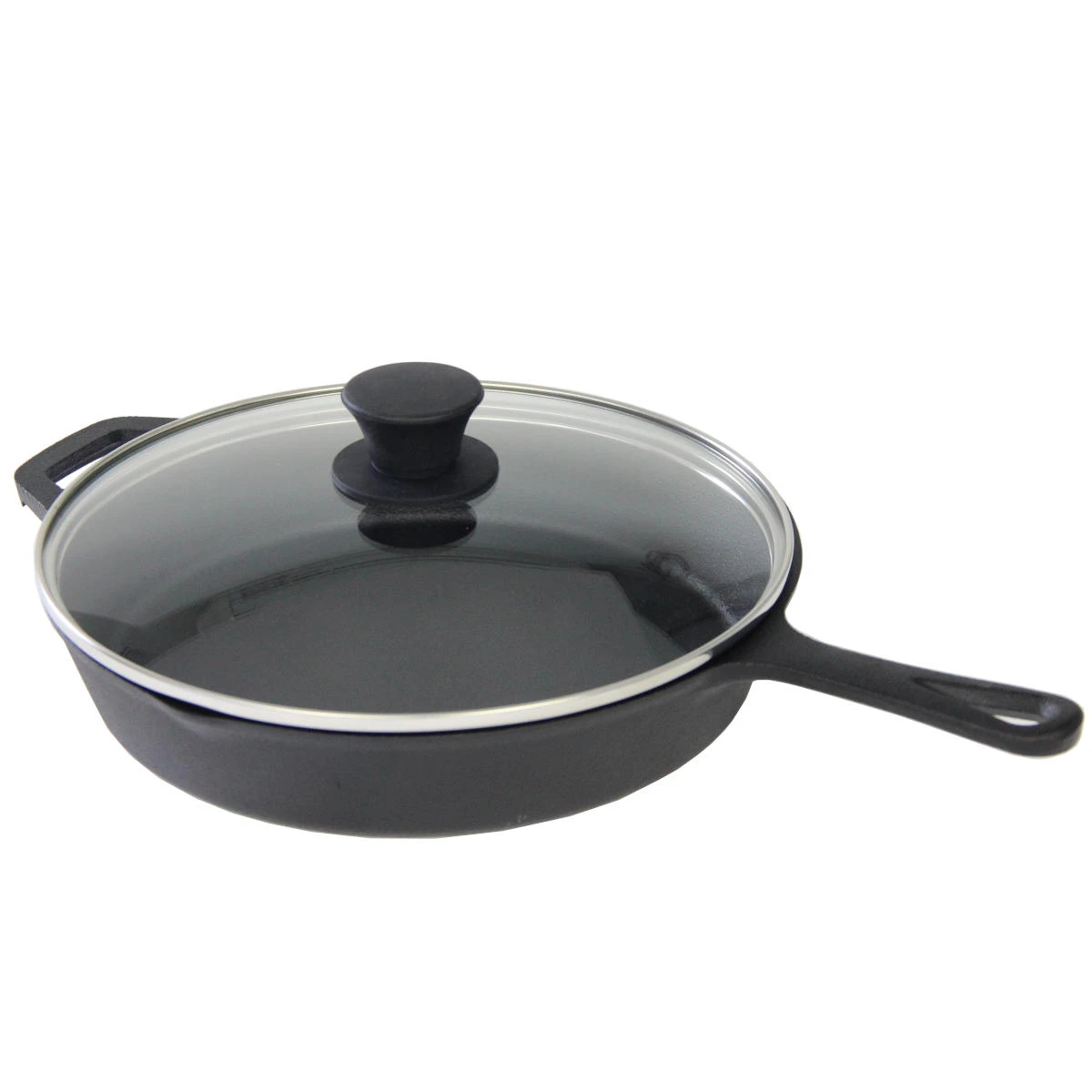 SANTOS Gusseiserne Pfanne Mit Deckel Ø 26 Cm 3 SANTOS Gusseiserne Pfanne Mit Deckel Ø 26 Cm