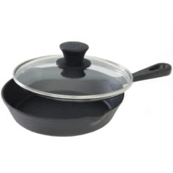 SANTOS Gusseiserne Pfanne Mit Deckel Ø 20 Cm