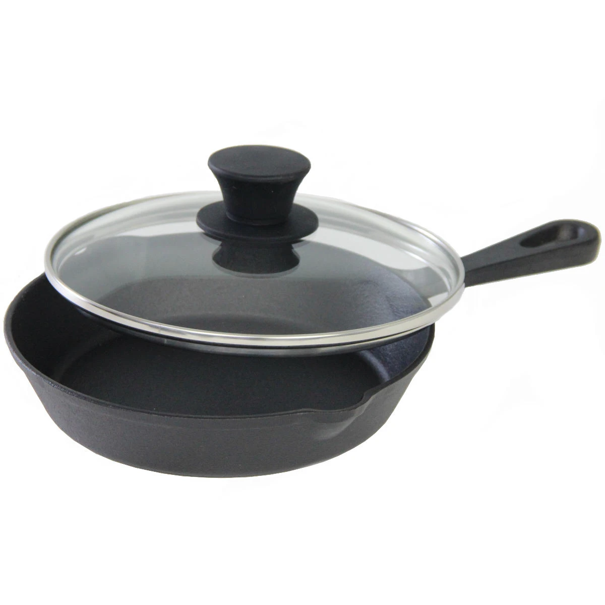 SANTOS Gusseiserne Pfanne Mit Deckel Ø 20 Cm 3 SANTOS Gusseiserne Pfanne Mit Deckel Ø 20 Cm