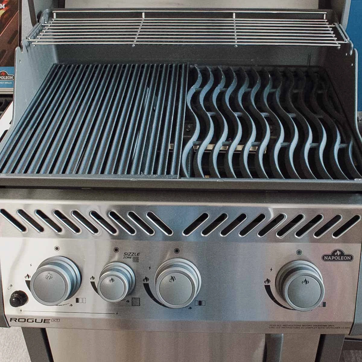 SANTOS Gussrost Für Napoleon Rogue 425, Ersatz-Rost 3 SANTOS Gussrost Für Napoleon Rogue 425, Ersatz-Rost