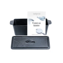 SANTOS Kastenform K4 Mit Deckel, Aus Gusseisen, 34 X 13 Cm 14 SANTOS Kastenform K4 Mit Deckel, Aus Gusseisen, 34 X 13 Cm -Grillmeister santos kastenform k4 mit deckel aus gusseisen 4eb652606d5854bd56cce11b6691ae80