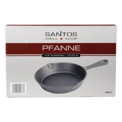 SANTOS Pfanne Gusseisen, Ø 16 Cm -Grillmeister santos pfanne gusseisen 16 cm bfc57f4a4229eac9cbfc67727f1155b2
