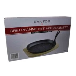 SANTOS Pfanne Gusseisen Inkl. Tablett & Griff, 27,3 X 18,7 Cm 11 SANTOS Pfanne Gusseisen Inkl. Tablett & Griff, 27,3 X 18,7 Cm -Grillmeister santos pfanne gusseisen inkl tablett griff 27 3 x 18 7 cm 3ca96439cdb27181751fb2546fb8f243