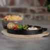 SANTOS Wedge Pan Mit Holz-Serviertablett Ø 21,5cm - Höhe: 3 Cm Gusseisen 2 SANTOS Wedge Pan Mit Holz-Serviertablett Ø 21,5cm - Höhe: 3 Cm Gusseisen -Grillmeister santos wedge pan mit holz serviertablett 21 5 x 3 cm gusseisen 140a9e67aacc5844324e44ff1c8b0a3b