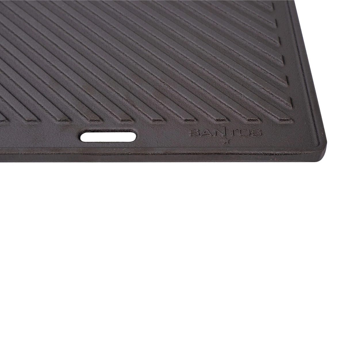 SANTOS Wende-Grillplatte Gusseisen, 30,5 X 33,7 Cm 7 SANTOS Wende-Grillplatte Gusseisen, 30,5 X 33,7 Cm – Bild 5