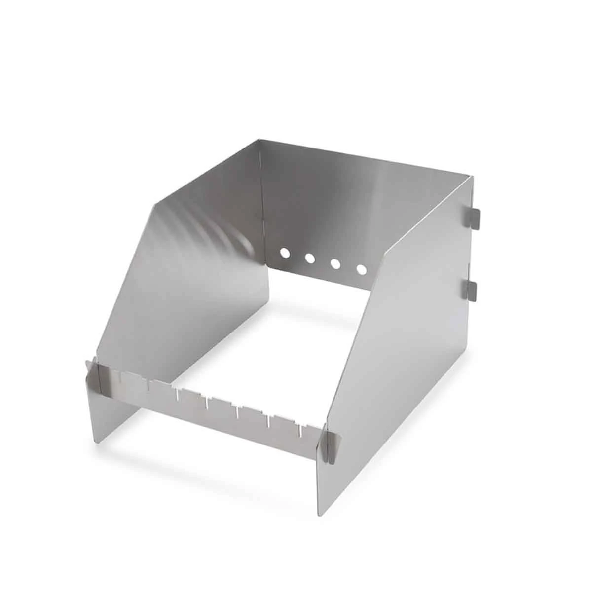 SANTOS Windschild Für Seitenbrenner SANTOS S-Serie & E-Serie Und Burnhard Earl, Edelstahl 4 SANTOS Windschild Für Seitenbrenner SANTOS S-Serie & E-Serie Und Burnhard Earl, Edelstahl – Bild 2